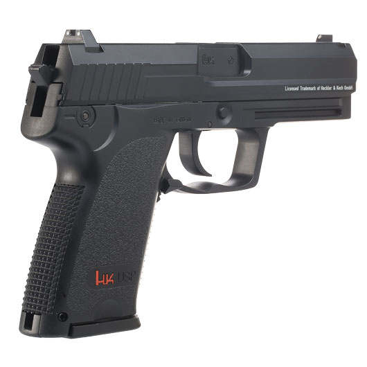 Heckler & Koch USP Airsoft mit Metallschlitten CO2 NBB 6mm BB schwarz Bild 3