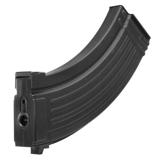 G&G AK47 Stahlblech-Magazin Low-Cap 60 Schuss schwarz