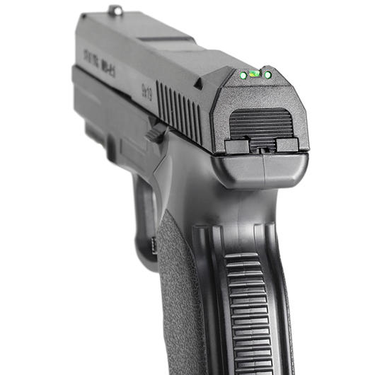 ASG Steyr M9A1 Polymergehuse CO2 NBB 6mm BB schwarz - High Power Version Bild 3