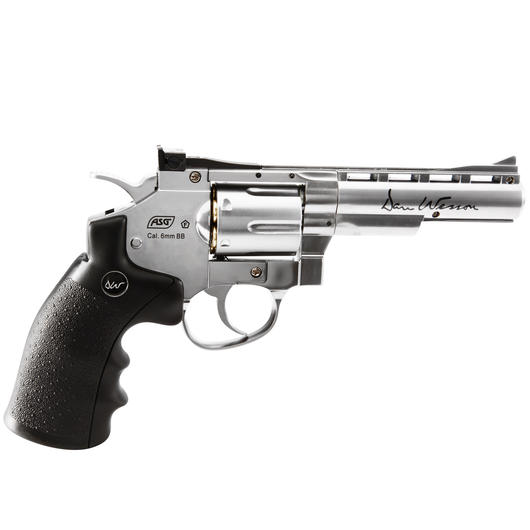 ASG Dan Wesson 4 Zoll 6mm BB CO2 Softair Revolver chrom Bild 1