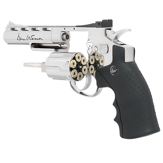 ASG Dan Wesson 4 Zoll 6mm BB CO2 Softair Revolver chrom Bild 7