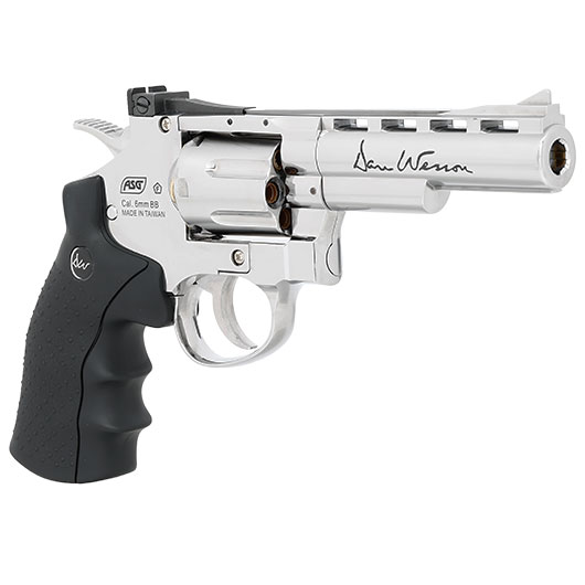 ASG Dan Wesson 4 Zoll 6mm BB CO2 Softair Revolver chrom Bild 9