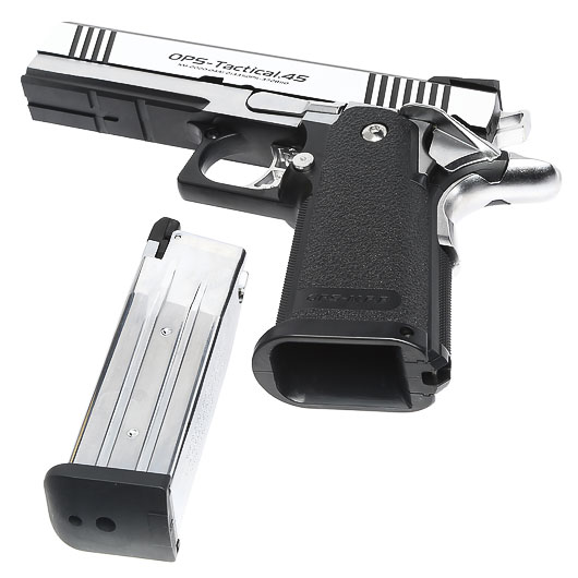 Tokyo Marui Hi-Capa 4.3 Custom Dual Stainless GBB Bild 6