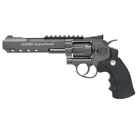 Ruger Super Hawk 6 Zoll 6mm BB CO2 Revolver schwarz Bild 1