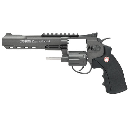 Ruger Super Hawk 6 Zoll 6mm BB CO2 Revolver schwarz Bild 2