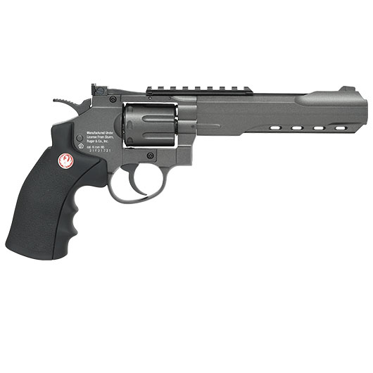 Ruger Super Hawk 6 Zoll 6mm BB CO2 Revolver schwarz Bild 3