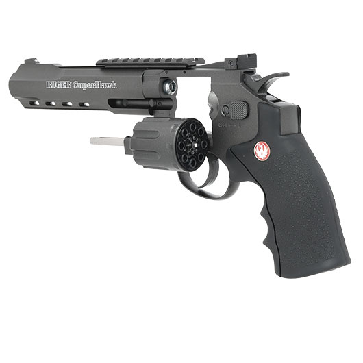 Ruger Super Hawk 6 Zoll 6mm BB CO2 Revolver schwarz Bild 7