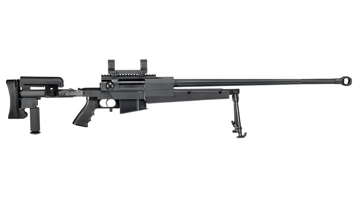 Ares Mini-HE .338 Gas-Snipergewehr Vollmetall 6mm BB schwarz Bild 2