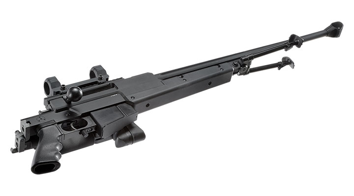 Ares Mini-HE .338 Gas-Snipergewehr Vollmetall 6mm BB schwarz Bild 4