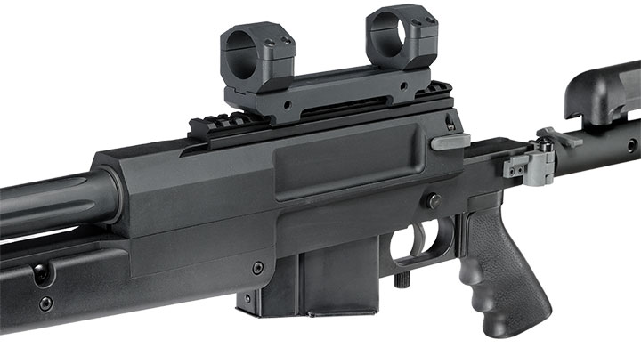 Ares Mini-HE .338 Gas-Snipergewehr Vollmetall 6mm BB schwarz Bild 7