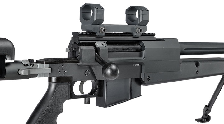 Ares Mini-HE .338 Gas-Snipergewehr Vollmetall 6mm BB schwarz Bild 8