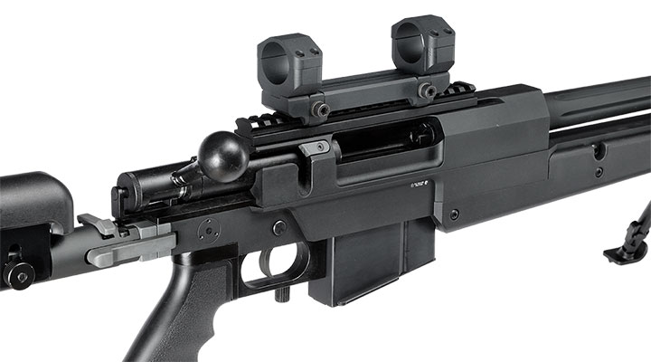Ares Mini-HE .338 Gas-Snipergewehr Vollmetall 6mm BB schwarz Bild 9