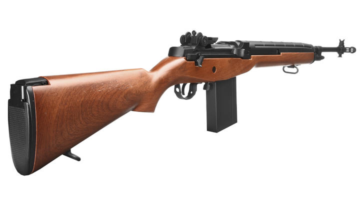 Echo1 M14 Rifle Vollmetall Komplettset S-AEG 6mm BB Wood-Type Bild 3