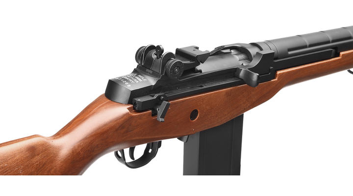 Echo1 M14 Rifle Vollmetall Komplettset S-AEG 6mm BB Wood-Type Bild 4
