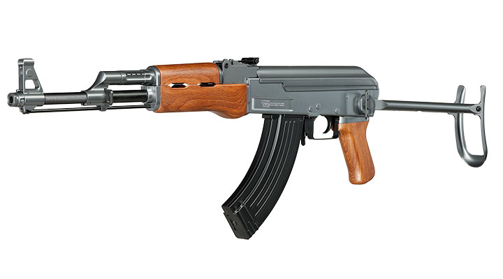 Cyma AK47-S Folding Stock Sport Series Airsoftgewehr S-AEG 6mm BB Holzoptik