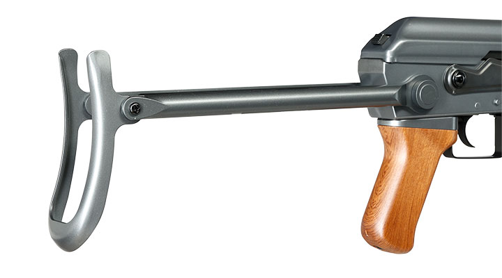 Cyma AK47-S Folding Stock Sport Series Airsoftgewehr S-AEG 6mm BB Holzoptik Bild 10