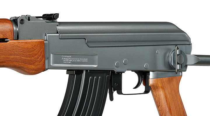 Cyma AK47-S Folding Stock Sport Series Airsoftgewehr S-AEG 6mm BB Holzoptik Bild 8