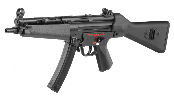 ICS MX5 A4 SMG Vollmetall S-AEG 6mm BB schwarz