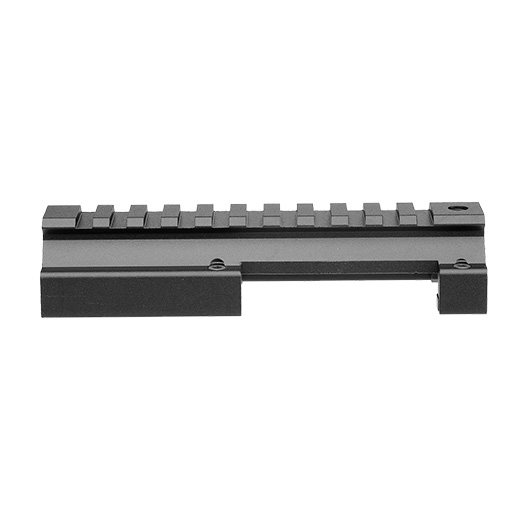 ICS 21mm Tactical CNC Low Profile Mount f. MP5 / G3 Gewehre schwarz Bild 3