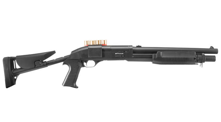 ASG Franchi SAS 12 Tactical Shotgun Springer 6mm BB schwarz Bild 2