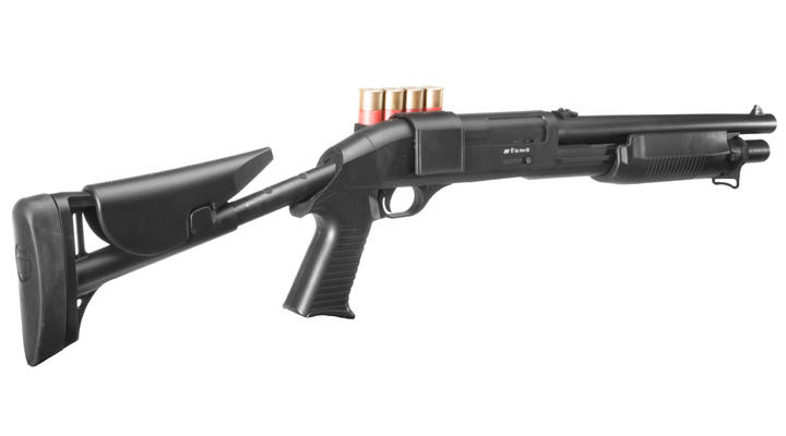 ASG Franchi SAS 12 Tactical Shotgun Springer 6mm BB schwarz Bild 3