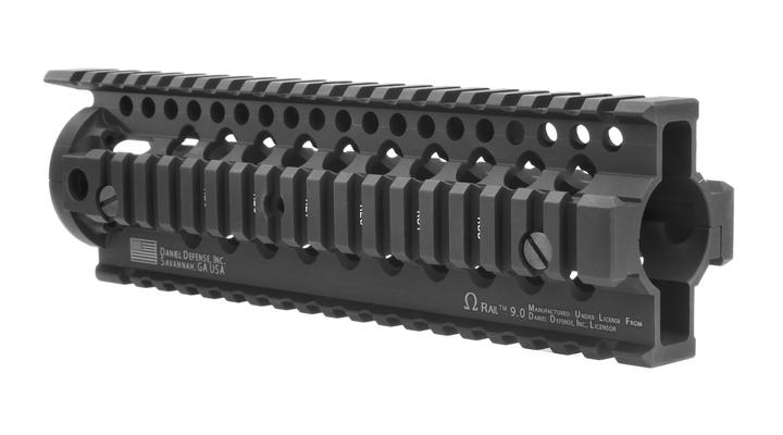 MadBull / Daniel Defense M4 / M16 Aluminium Omega Rail RAS 9.0 Zoll schwarz Bild 1