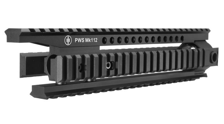 MadBull / PWS M4 Aluminium MK112 Rail Handguard schwarz