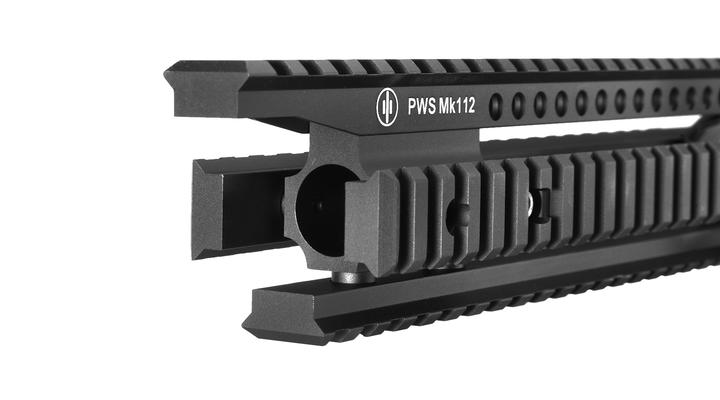 MadBull / PWS M4 Aluminium MK112 Rail Handguard schwarz Bild 3