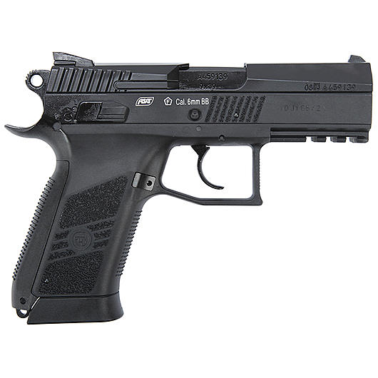 ASG CZ 75 P-07 m. Metallschlitten CO2 NBB 6mm BB schwarz Bild 2