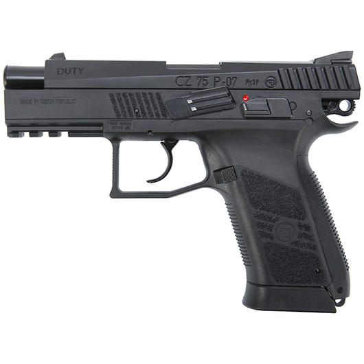 ASG CZ 75 P-07 m. Metallschlitten CO2 NBB 6mm BB schwarz Bild 3