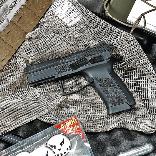 ASG CZ 75 P-07 Duty m. Metallschlitten CO2 Blowback 6mm BB Bild 1