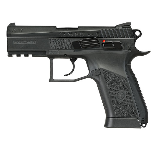 ASG CZ 75 P-07 Duty m. Metallschlitten CO2 Blowback 6mm BB Bild 2