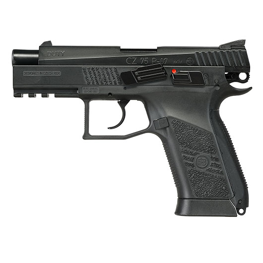ASG CZ 75 P-07 Duty m. Metallschlitten CO2 Blowback 6mm BB Bild 4