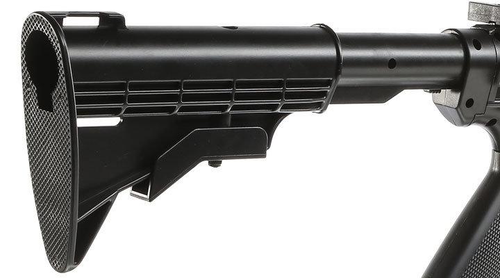 Wellfire M4 CASV mit Schalldämpfer Springer Softair 6mm BB Bild 9