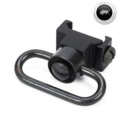 MadBull Tragegurt Adapter QD Swivel f. 20 - 22mm Schienen schwarz