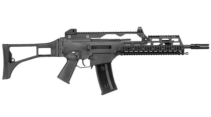 Wei-ETech Mod. 39K RAS Open-Bolt Gas-Blow-Back Softair 6mm BB schwarz Bild 2
