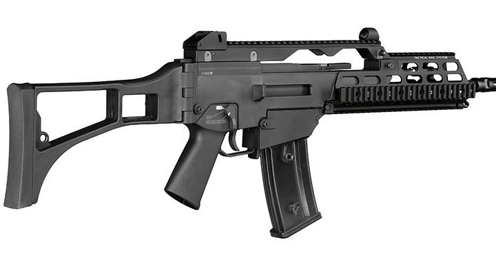 Wei-ETech Mod. 39K RAS Open-Bolt Gas-Blow-Back Softair 6mm BB schwarz Bild 3