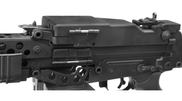 G&P U.S. Navy MK23 MG Vollmetall S-AEG 6mm BB schwarz Bild 4