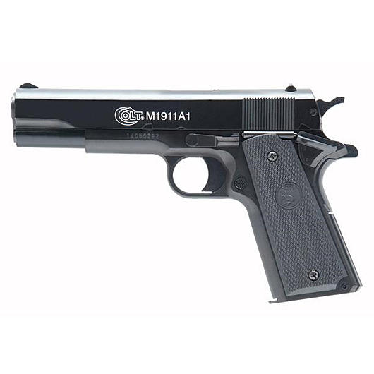 Colt M1911 A1 H P A Schwarz Mit Metallschlitten Kotte Zeller