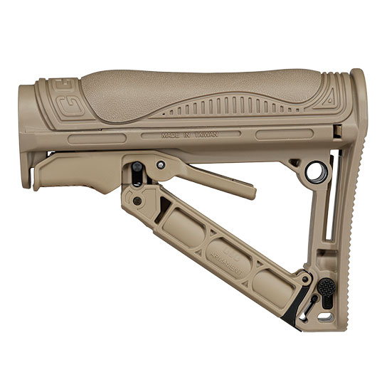 G&G GOS-V1 Ausziehschaft Tan (f. M4 Stock Tube) Bild 1