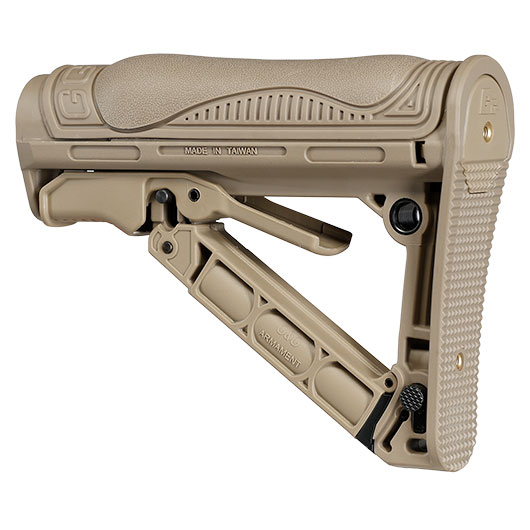 G&G GOS-V1 Ausziehschaft Tan (f. M4 Stock Tube) Bild 5