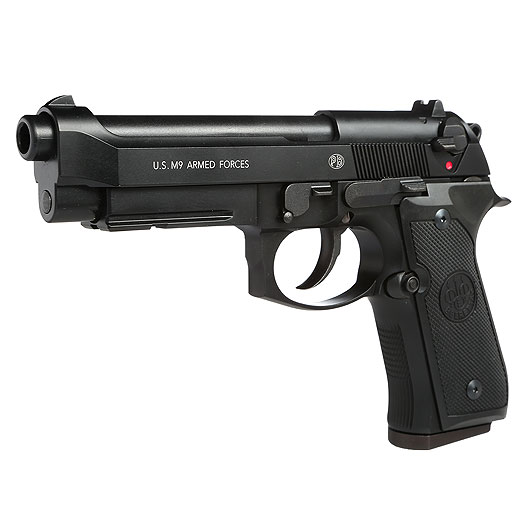 Beretta US M9A1 Softair Vollmetall GBB 6mm BB schwarz