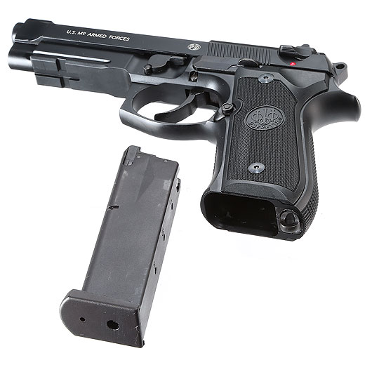 Beretta US M9A1 Softair Vollmetall GBB 6mm BB schwarz Bild 6
