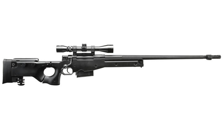 Well W96G Gas-Bolt-Action Snipergewehr 6mm BB schwarz - B-WARE Bild 2