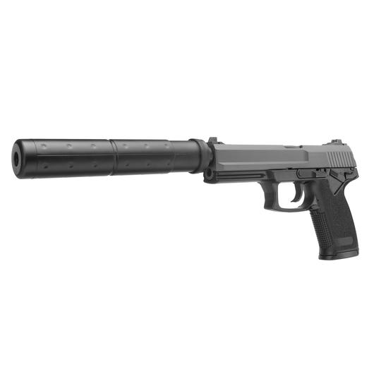 ASG DL60 Socom HW inkl Schalldämpfer Springer 6mm BB Softair Pistole Airsoft 