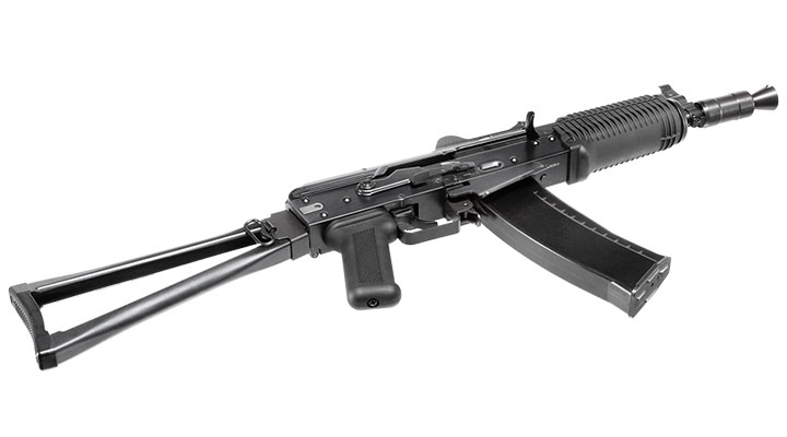 Wei-ETech AK-74UN PMC Vollmetall AWSS Open-Bolt Gas-Blow-Back schwarz Bild 6