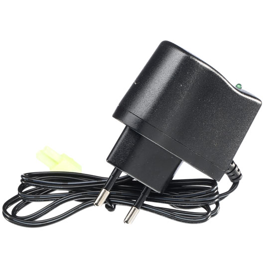 Evolution Airsoft Steckdosenladegert NiMH / NiCd 8,4 - 12 Volt Anschluss Mini-Tam