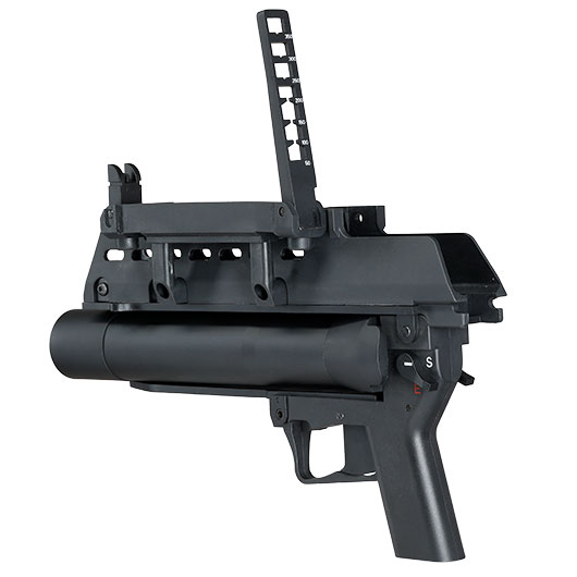 S&T AG36 40mm Granatwerfer f. G36 / G36K Airsoftgewehre schwarz Bild 10