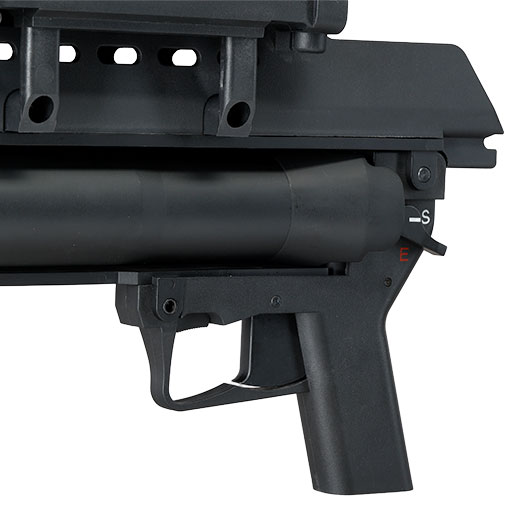 S&T AG36 40mm Granatwerfer f. G36 / G36K Airsoftgewehre schwarz Bild 7