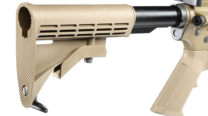 Socom Gear M4A1 Carbine Softair AWSS Gas-Blow-Back 6mm BB desert Bild 9